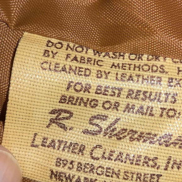 R. Sherman vintage 70’s Suede Leather jacket Sz 42 snap close flap chest pockets - Picture 10 of 10